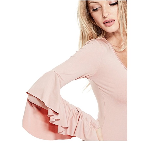 GUESS Rylie Ruffled Bodysuit - Picture 4 of 4